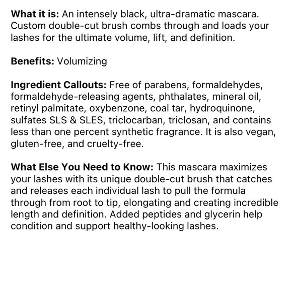 Patrick Ta Major Volume Mascara Black BNIB - Picture 6 of 11